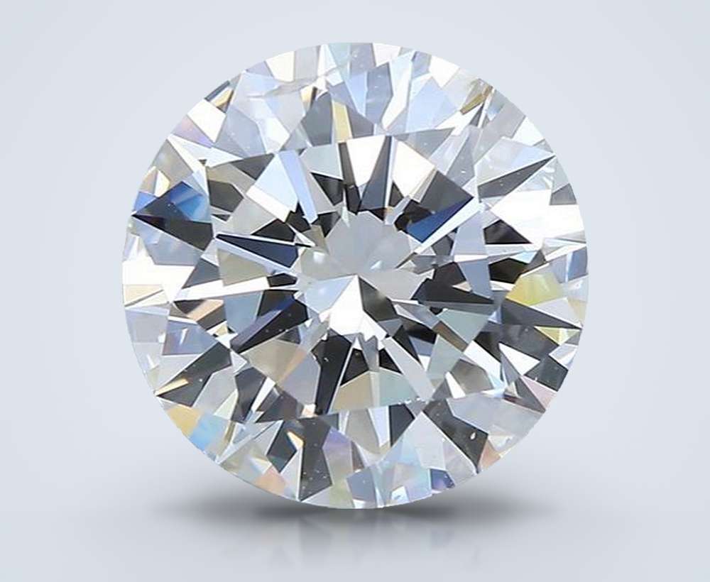 4.10 Carat Round Natural Diamond