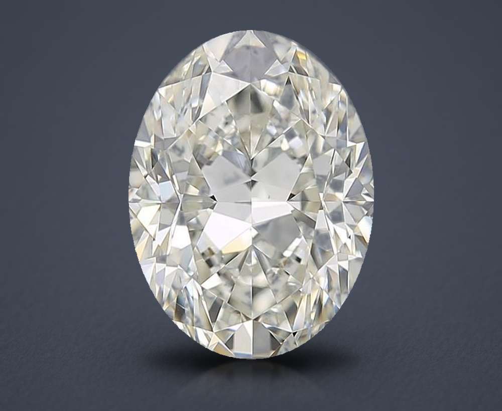 1.71 Carat Oval Natural Diamond
