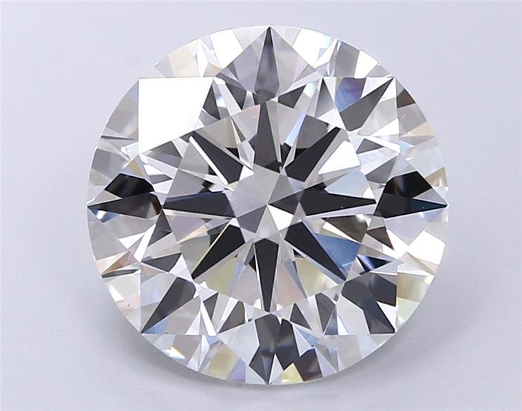 5.21ct E VVS1 Rare Carat Ideal Cut Round Lab Grown Diamond