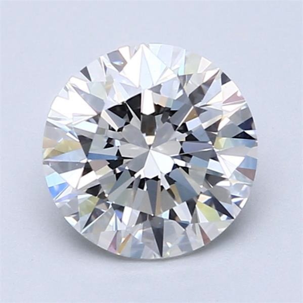 1.70ct H VVS2 Rare Carat Ideal Cut Round Diamond