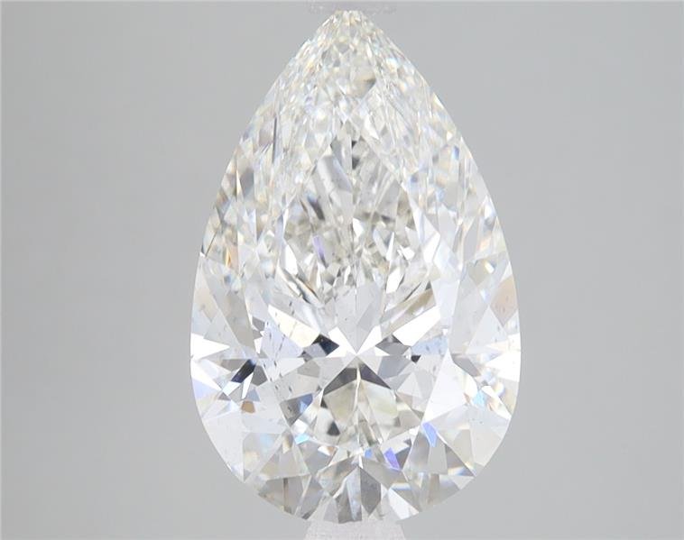 3.50ct H SI1 Rare Carat Ideal Cut Pear Lab Grown Diamond