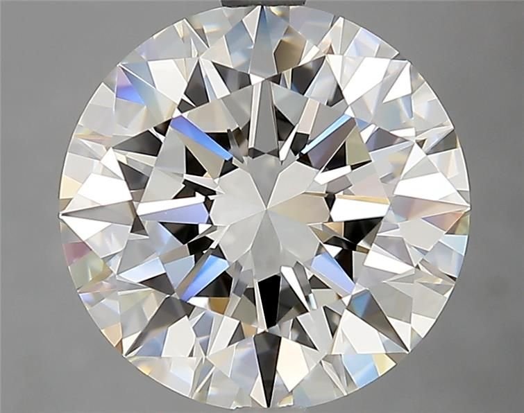 4.12ct H VVS2 Rare Carat Ideal Cut Round Diamond