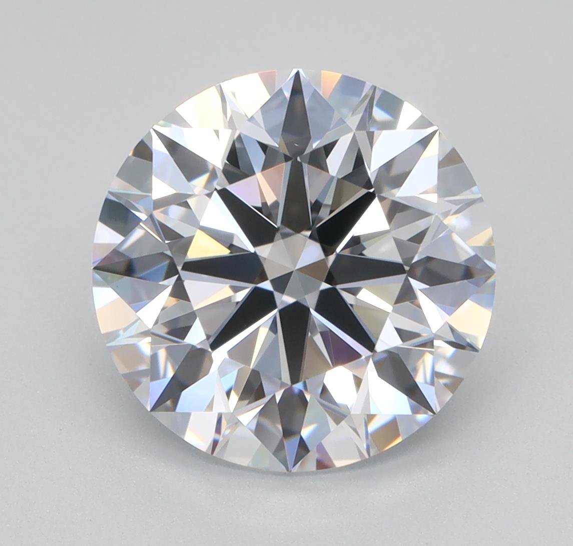 2.74ct E VVS1 Rare Carat Ideal Cut Round Lab Grown Diamond