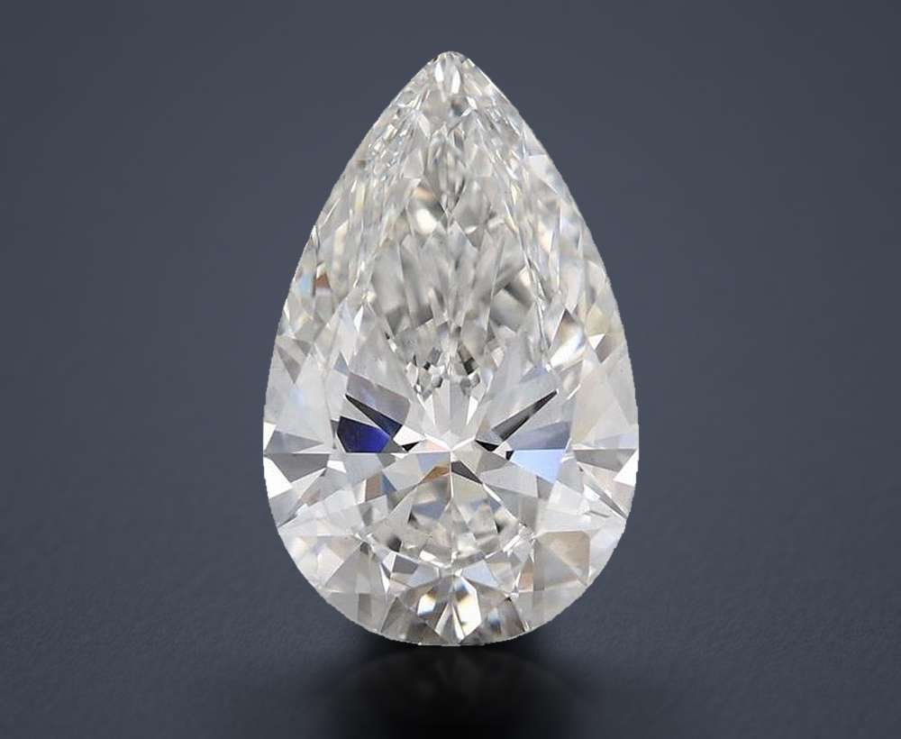 4.34 Carat Pear Lab Diamond