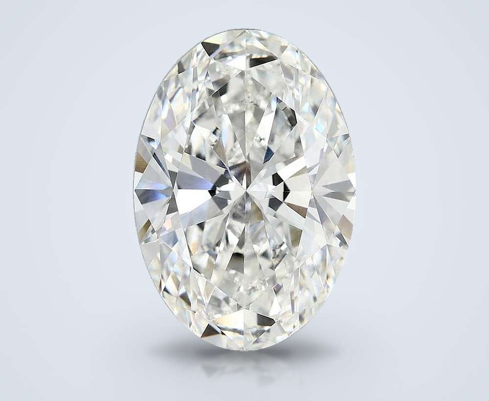 10.07 Carat Oval Lab Diamond
