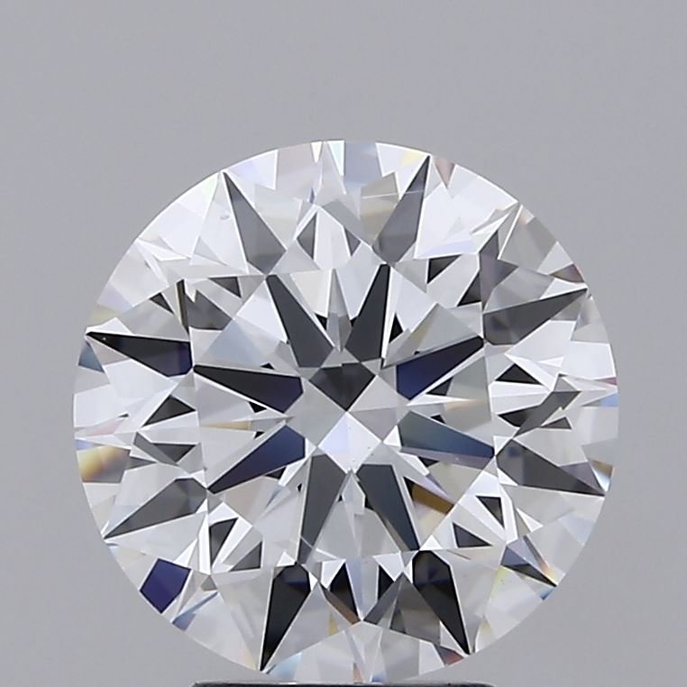 4.01ct F SI1 Rare Carat Ideal Cut Round Lab Grown Diamond