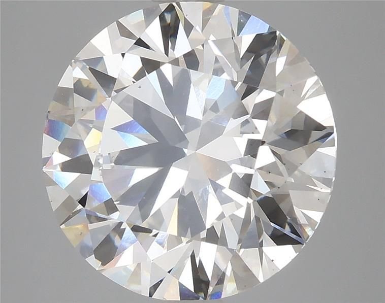 6.38ct G VS2 Rare Carat Ideal Cut Round Lab Grown Diamond