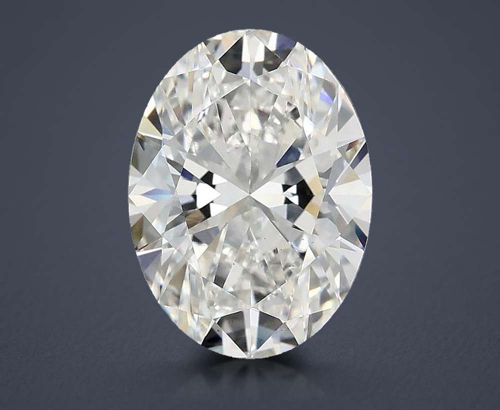 2.70 Carat Oval Lab Diamond
