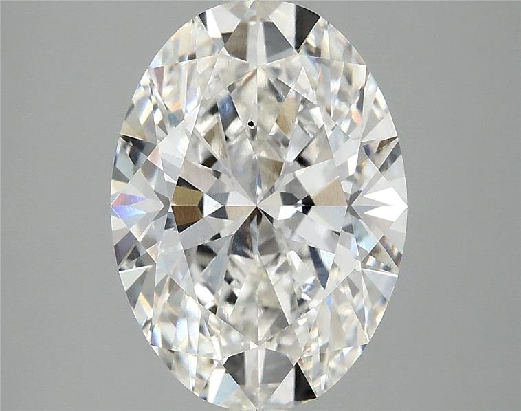 4.08 Carat Oval Lab Diamond