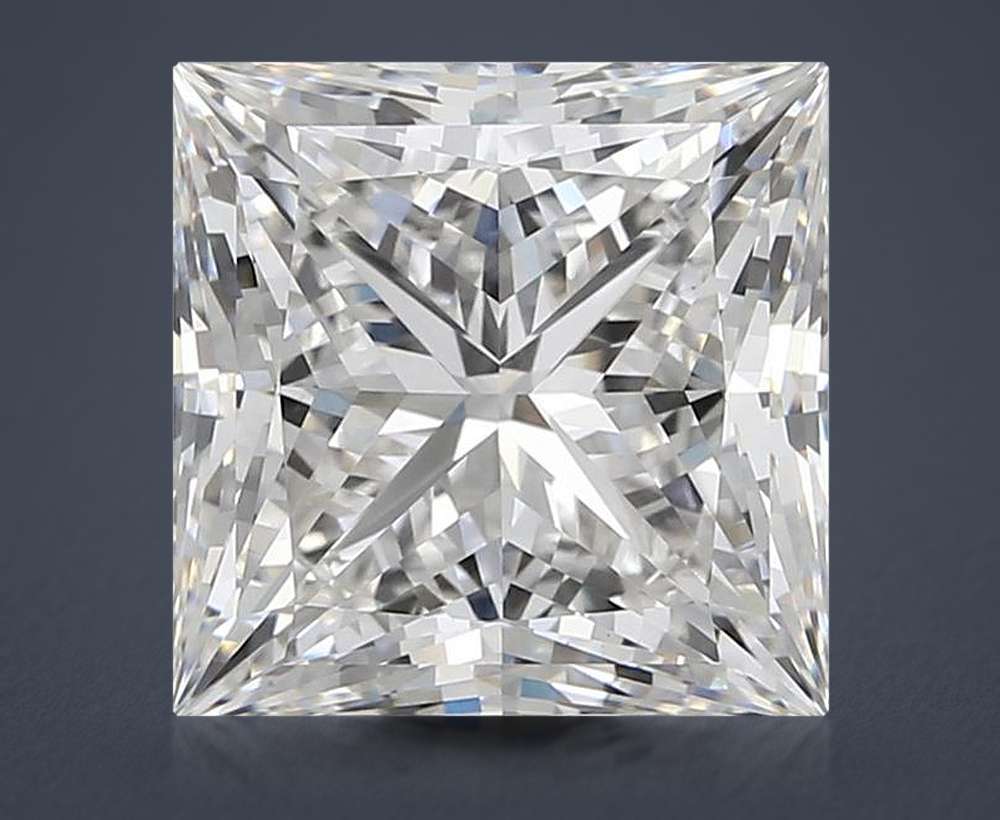 7.56 Carat Princess Lab Diamond