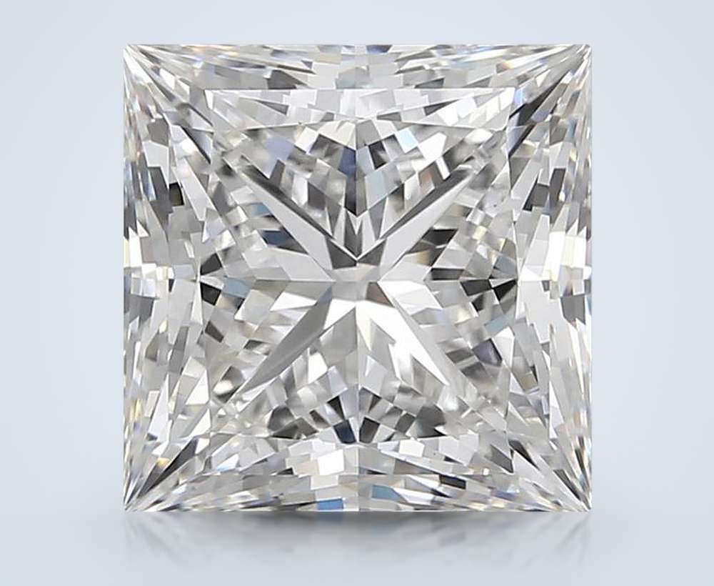 7.56 Carat Princess Lab Diamond
