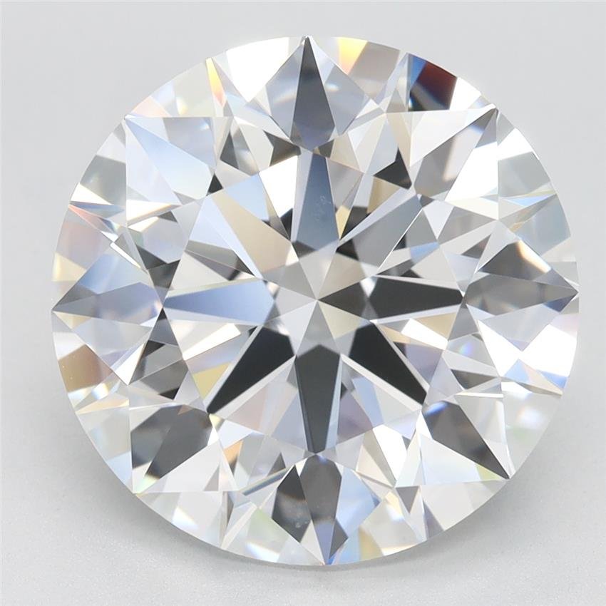 6.33ct E VVS2 Rare Carat Ideal Cut Round Lab Grown Diamond