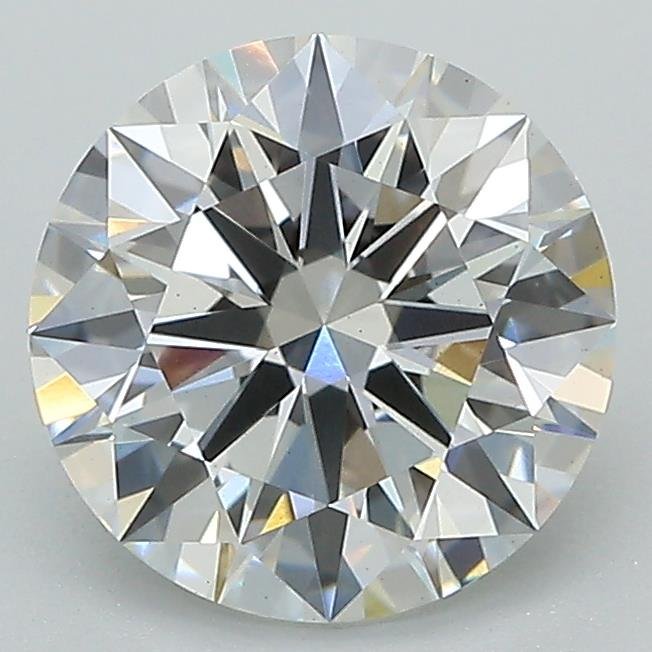 2.14ct F VS1 Rare Carat Ideal Cut Round Lab Grown Diamond