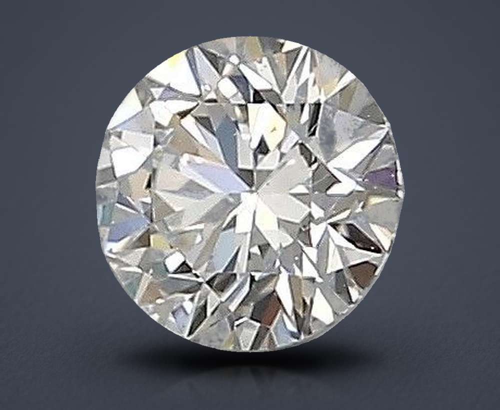 0.46 Carat Round Natural Diamond