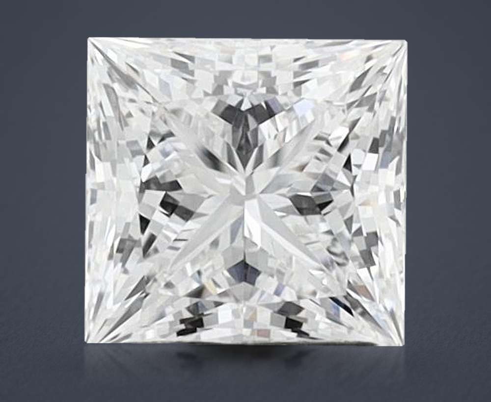 1.42 Carat Princess Lab Diamond