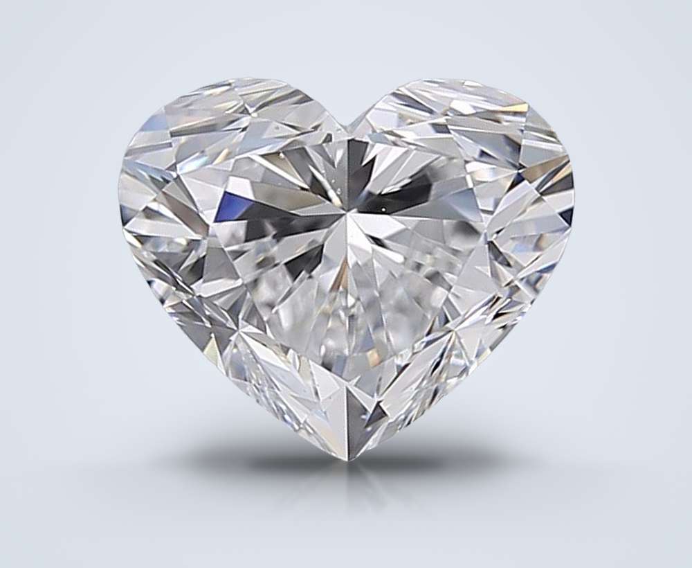 1.71 Carat Heart Natural Diamond