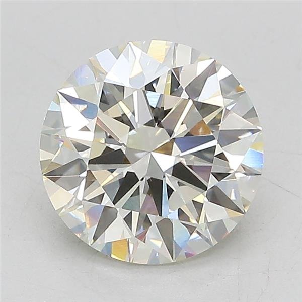 2.15ct J VS1 Rare Carat Ideal Cut Round Lab Grown Diamond