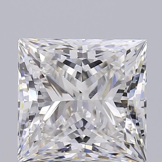 7.08ct E VVS2 Rare Carat Ideal Cut Princess Lab Grown Diamond