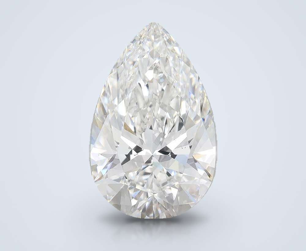 5.10 Carat Pear Lab Diamond