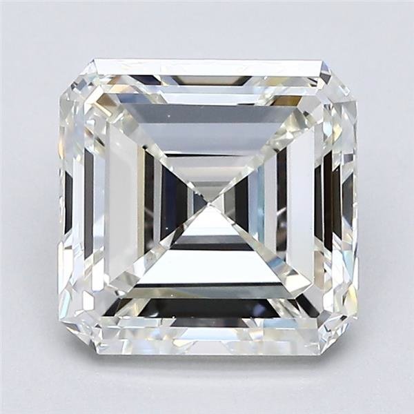 2.35ct J VS1 Very Good Cut Asscher Diamond