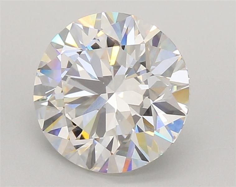 3.02ct F VVS2 Rare Carat Ideal Cut Round Lab Grown Diamond