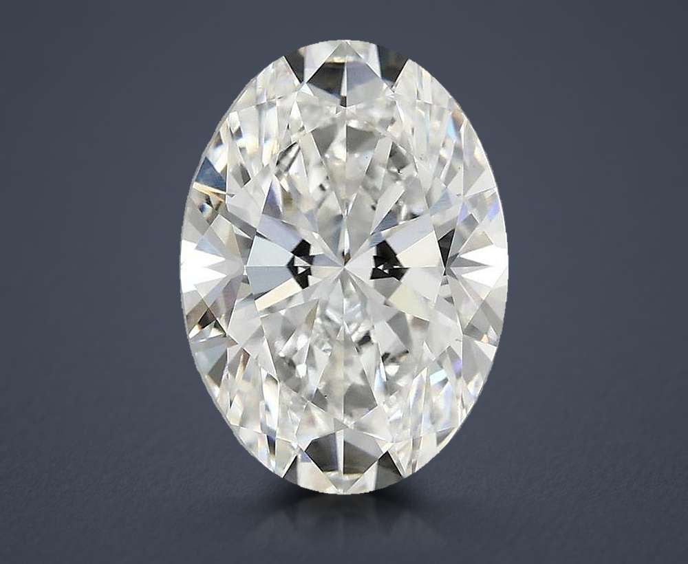 3.83 Carat Oval Lab Diamond