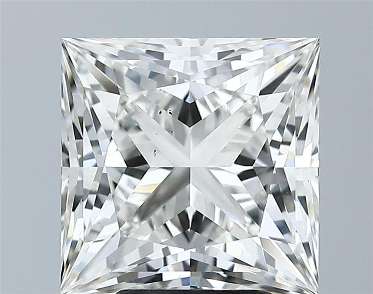 5.27ct H VS2 Rare Carat Ideal Cut Princess Lab Grown Diamond