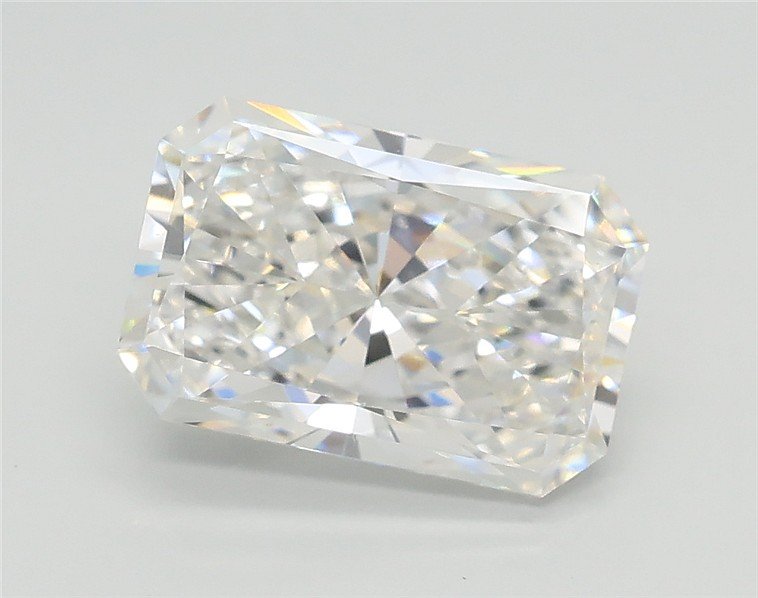 2.01ct E VVS2 Rare Carat Ideal Cut Radiant Lab Grown Diamond