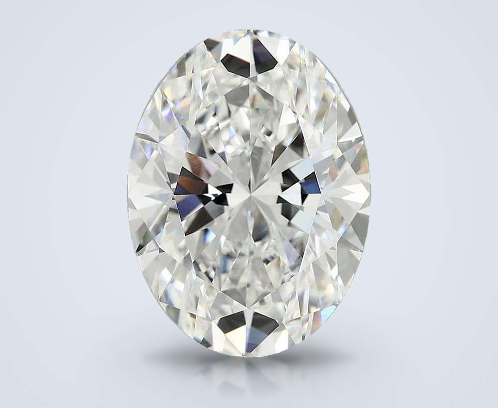 4.36 Carat Oval Lab Diamond