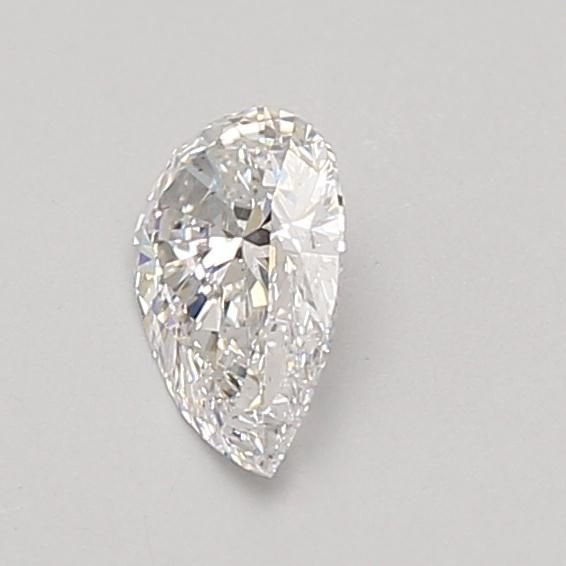 0.55ct D VS2 Rare Carat Ideal Cut Pear Lab Grown Diamond