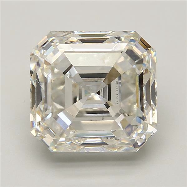 10.04ct G VS2 Rare Carat Ideal Cut Asscher Lab Grown Diamond