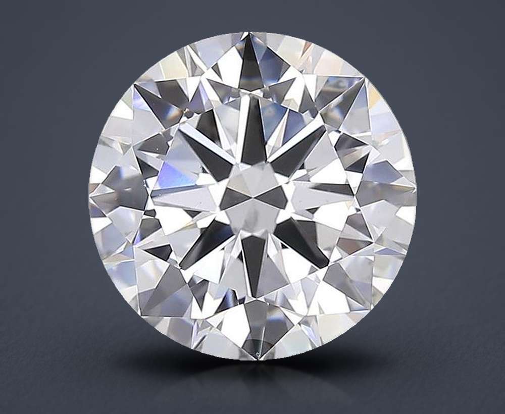 8.01 Carat Round Lab Diamond