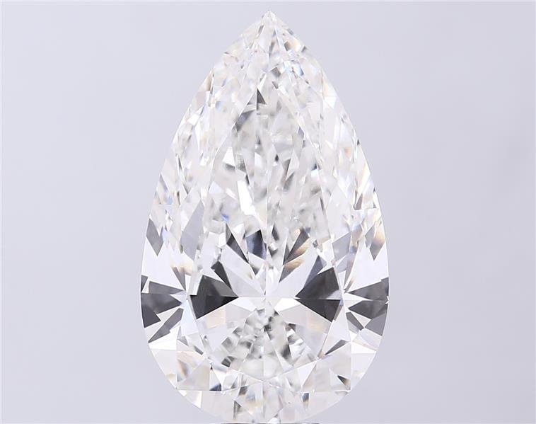 10.83ct F VVS2 Rare Carat Ideal Cut Pear Lab Grown Diamond