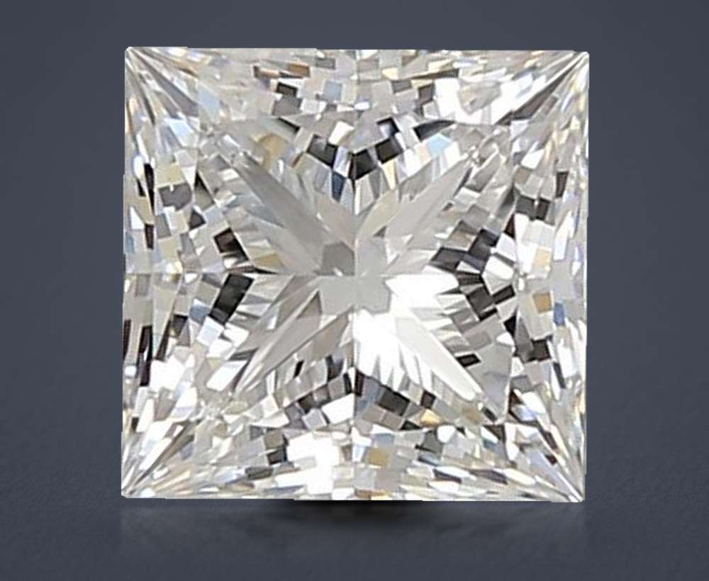 1.47 Carat Princess Lab Diamond