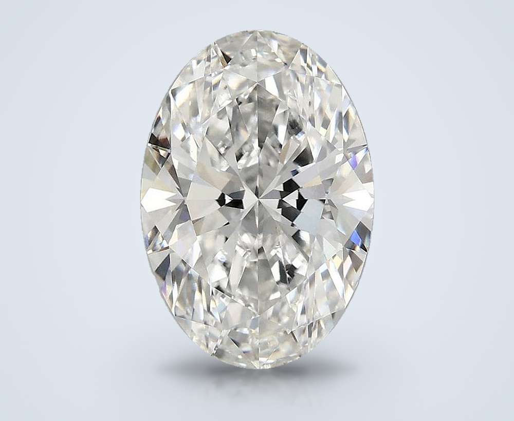 3.66 Carat Oval Lab Diamond