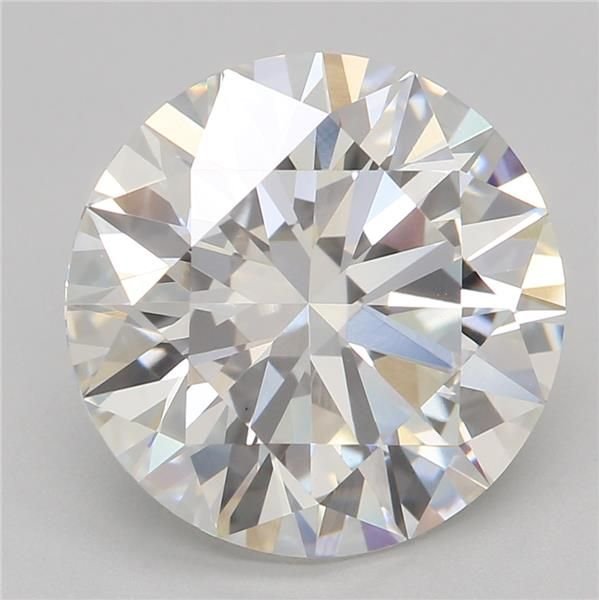3.58ct E VVS2 Rare Carat Ideal Cut Round Lab Grown Diamond
