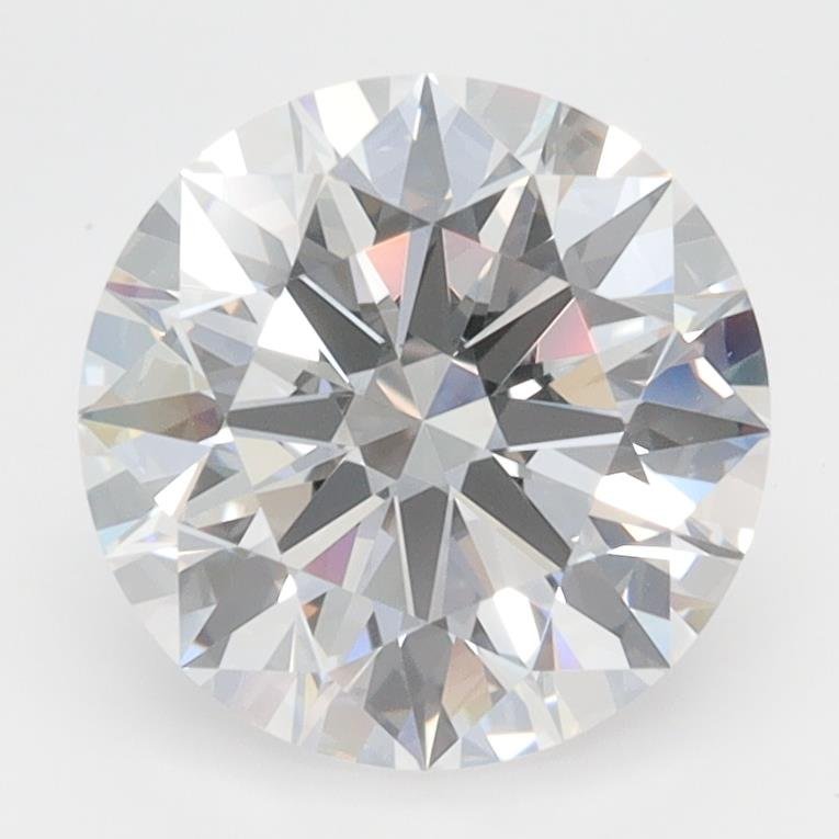 2.51ct D VVS1 Rare Carat Ideal Cut Round Lab Grown Diamond