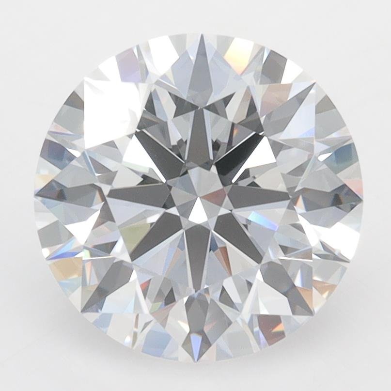 3.06ct D VVS1 Rare Carat Ideal Cut Round Lab Grown Diamond