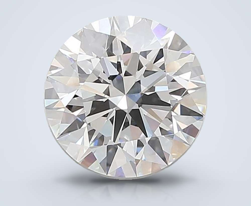 4.53 Carat Round Lab Diamond