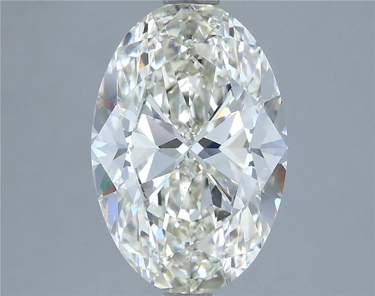 4.20ct J VS2 Rare Carat Ideal Cut Oval Diamond