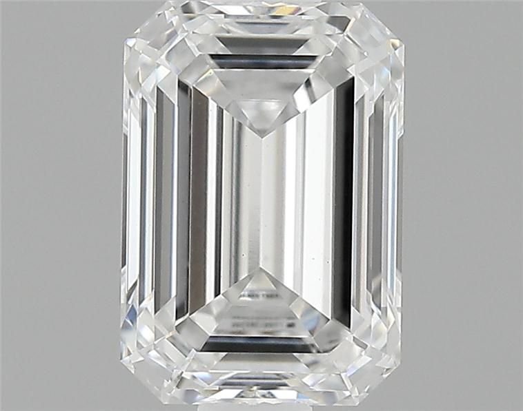 0.89ct E VS1 Rare Carat Ideal Cut Emerald Lab Grown Diamond