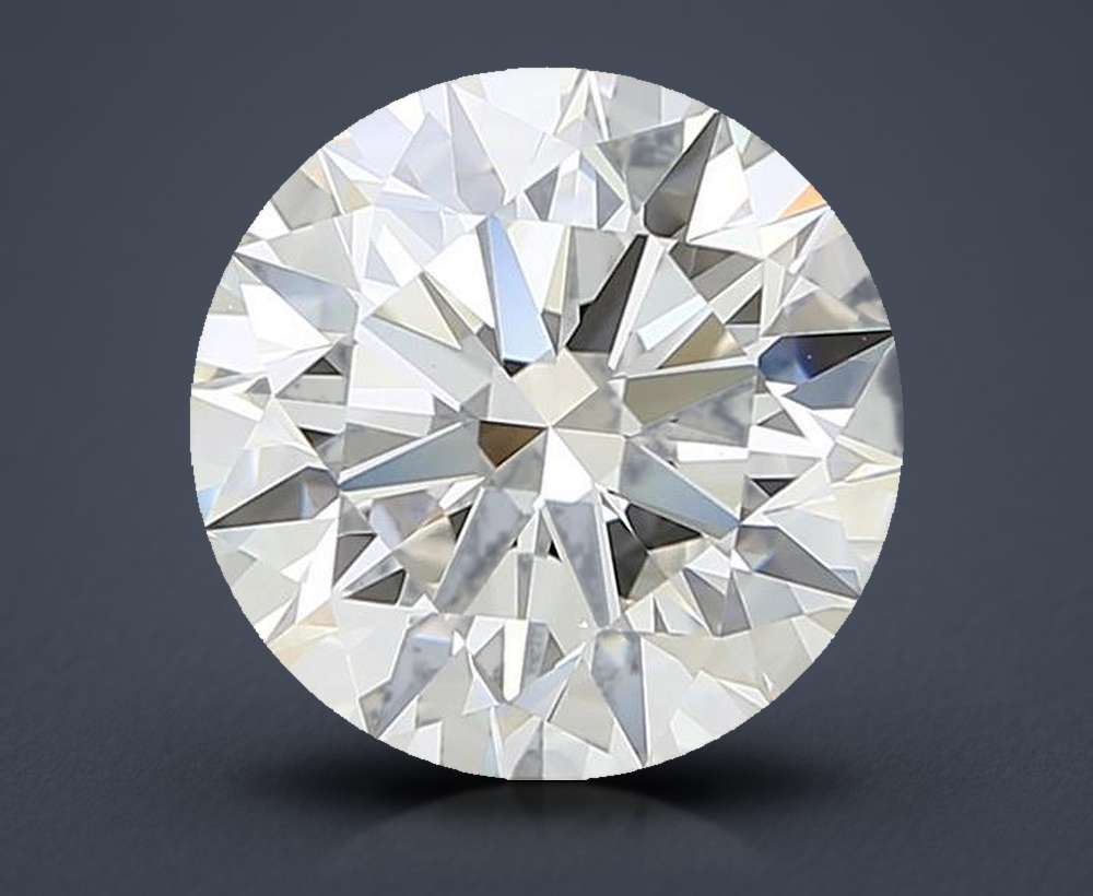 4.18 Carat Round Lab Diamond