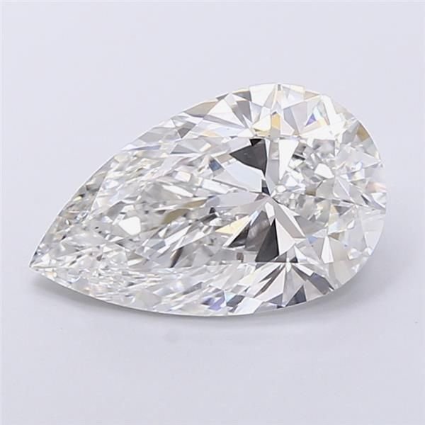 6.10 Carat Pear Lab Diamond