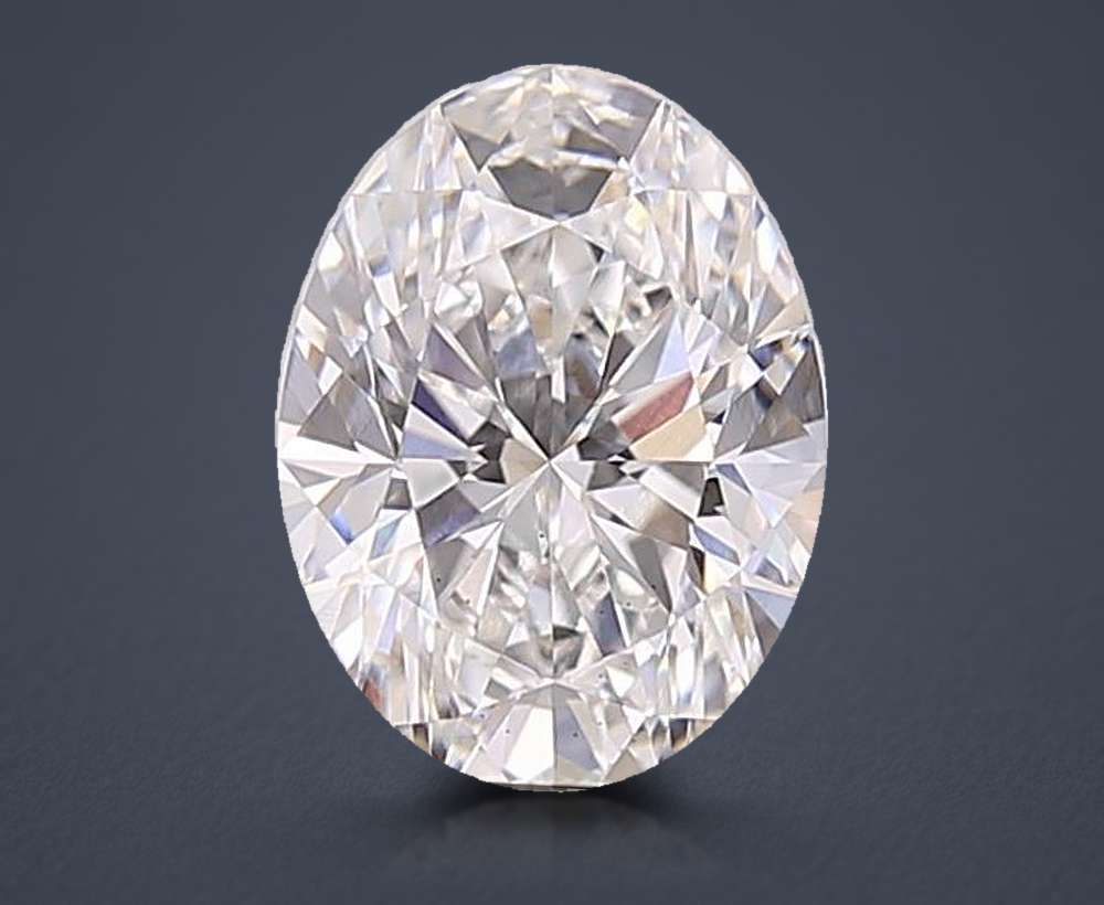 1.65 Carat Oval Lab Diamond