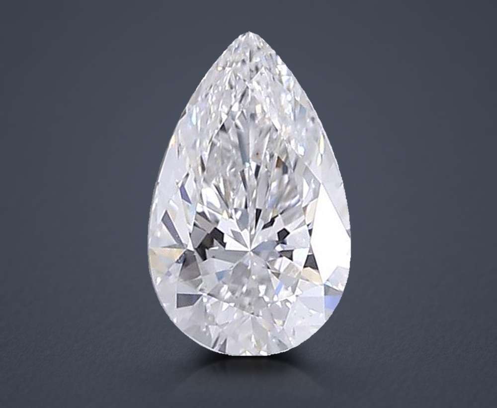 1.50 Carat Pear Lab Diamond