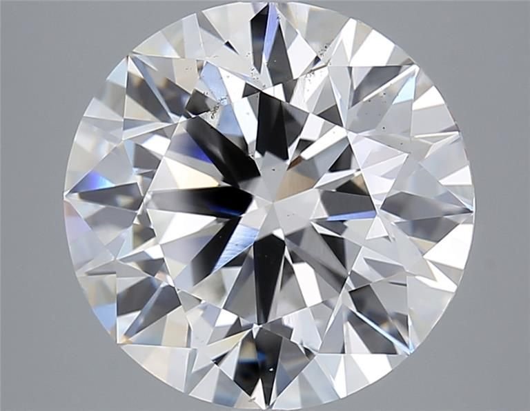 6.69ct G VS2 Rare Carat Ideal Cut Round Lab Grown Diamond