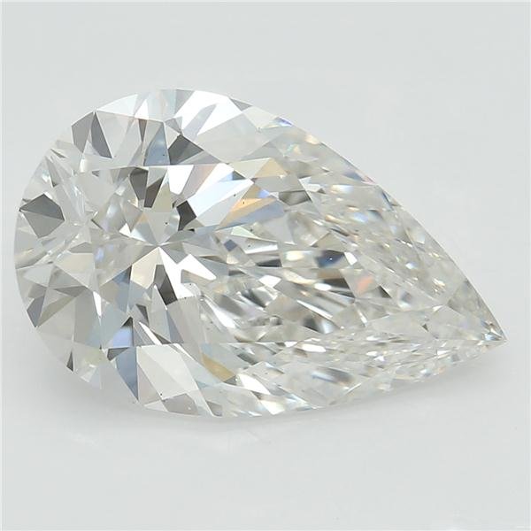 1.89ct G VS1 Rare Carat Ideal Cut Pear Lab Grown Diamond