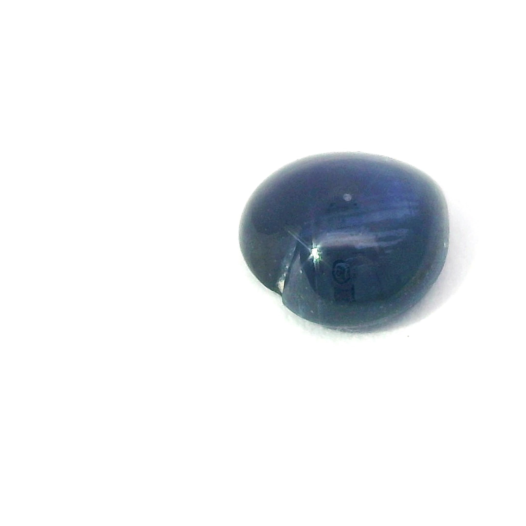 1.31 Carat Deep Blue Heart Sapphire