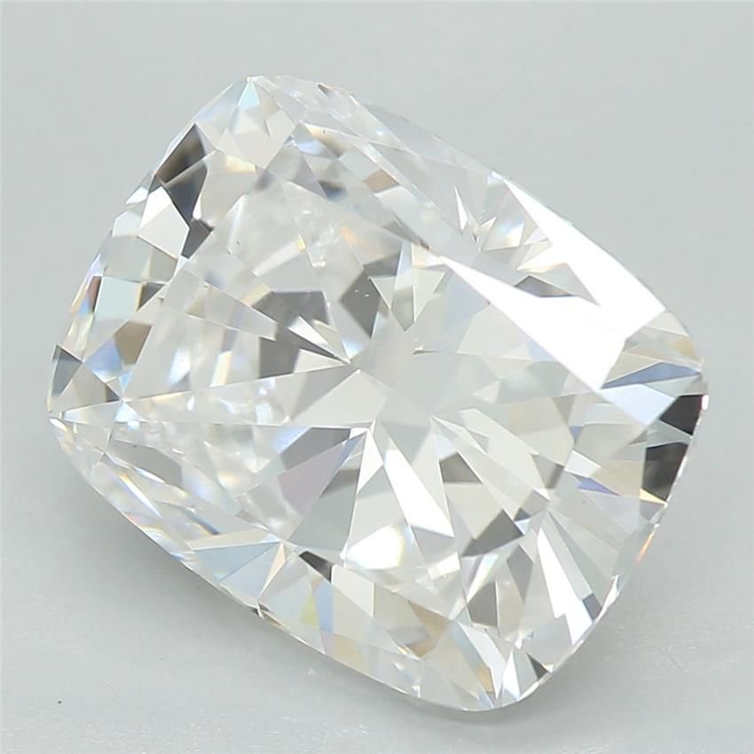 3.06ct D VS1 Rare Carat Ideal Cut Cushion Lab Grown Diamond