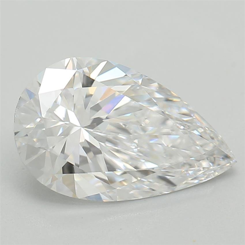 1.01ct D VVS1 Rare Carat Ideal Cut Pear Lab Grown Diamond